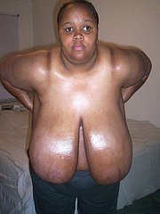 huge black boobs