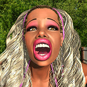3D cartoon big boobs