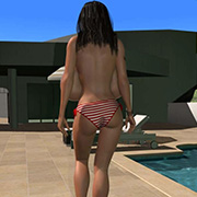 3D boobs and ass