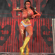 3D massive tit fuck