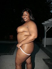 fat ebony amateur