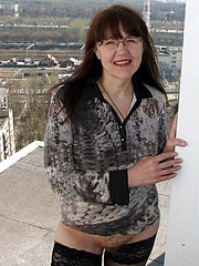 mature in stockings
