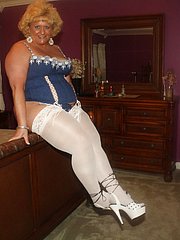 mature in stockings
