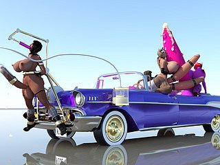 3D Monster Futanari Sample 1