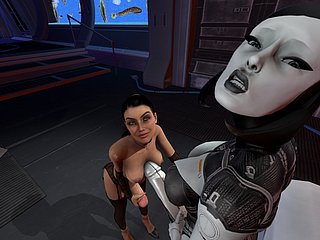 3D Monster Futanari Sample 3
