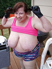 beautiful mature woman