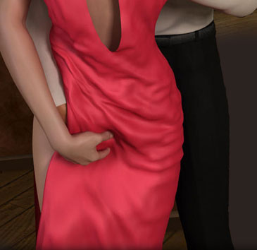 Juicy 3D hardcore boobs