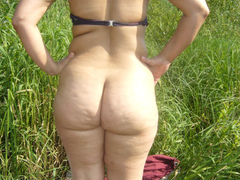 My ex wife loved to be shot nude in the countryside. Image 9