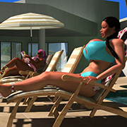 3D leaking tits