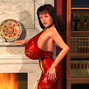 3D female tits