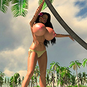 Hot 3D boobs
