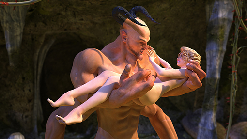 Busty hot girls have sex with big mon$ters dicks