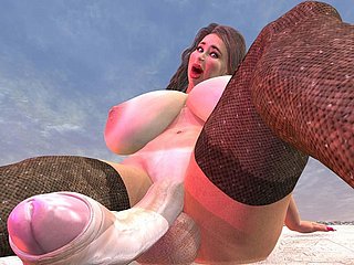 3D Futanari Sample 1