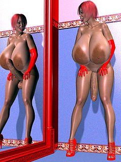 3D Futanari Sample 3