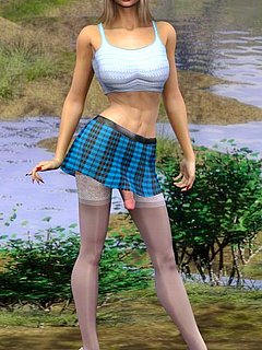 3D Futanari Sample 4