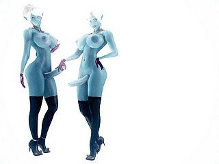 3D Monster Futanari Sample 3